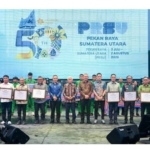 Bupati Fery Hadiri Penutupan PRSU ke-50, Labusel Bidik Investasi dan Pasar UMKM