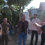 Jalan Semenisasi Teluk Panji II Ditinjau Langsung Bupati Labusel