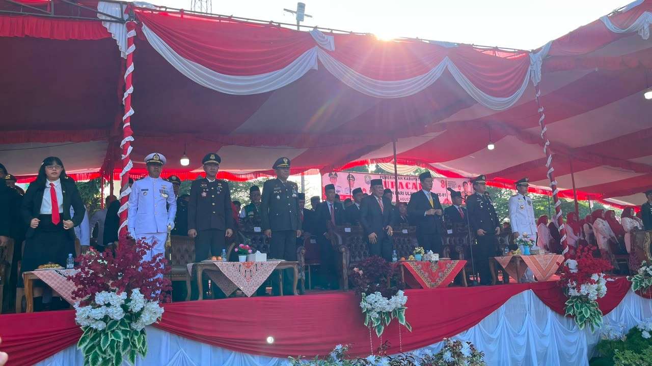 HUT RI ke-81, Kapolres Kaur Bersama Forkopimda Kobarkan Semangat Kebangsaan HUT RI ke-81, Kapolres Kaur Bersama Forkopimda Kobarkan Semangat Kebangsaan