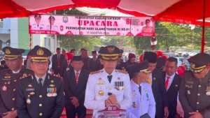 HUT RI ke-81, Kapolres Kaur Bersama Forkopimda Kobarkan Semangat Kebangsaan