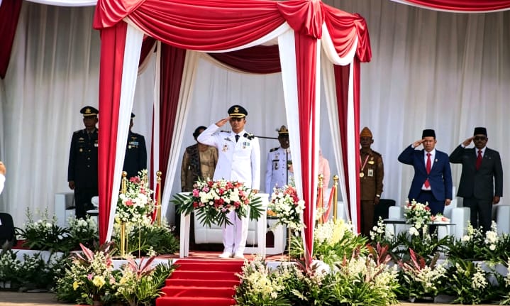 Camat Mauk Pimpin Upacara HUT RI ke- 81 di Stadion Ki Mawuk, Semangat Proklamasi Bergema di Tanah Mauk