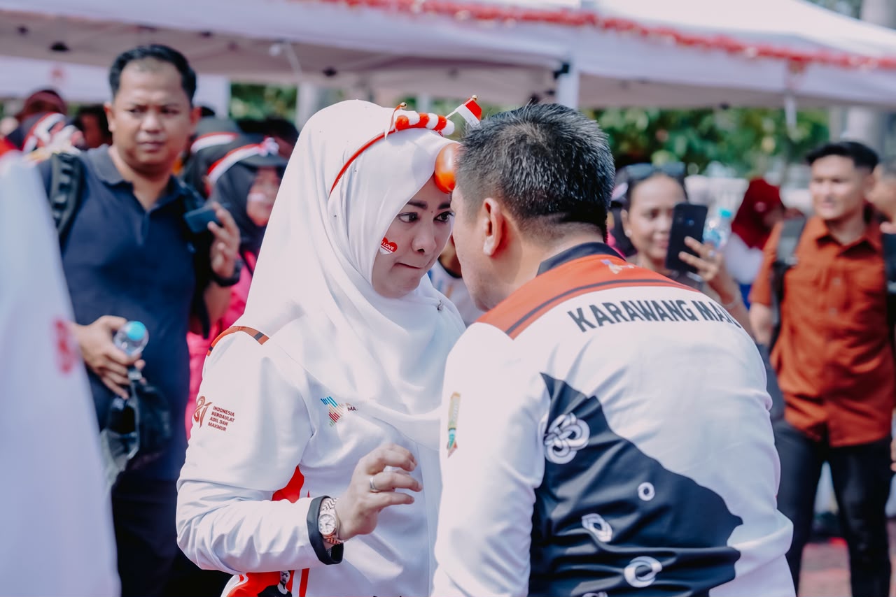 Solidaritas Di Tengah Riuh Semangat 17-an HUT RI, Bupati dan ASN Karawang Galang Dana untuk Korban Bencana NTT