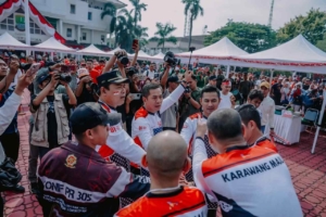 Solidaritas Di Tengah Riuh Semangat 17-an HUT RI, Bupati dan ASN Karawang Galang Dana untuk Korban Bencana NTT