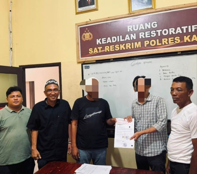 Polres Kaur Buka Jalan Damai, Perkara Penganiayaan Diselesaikan Secara Restoratif