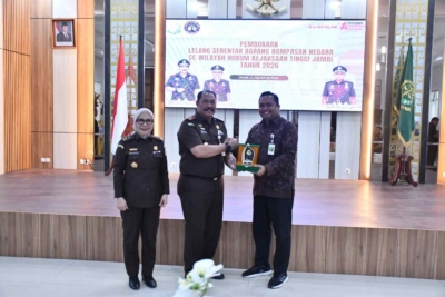 Lelang Kejaksaan Jambi Laris Manis, 8 Barang Kejari Jambi Ludes Terjual