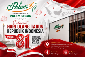 HUT RI KE 81 PALEM SEGER