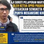 AJI Soroti Pelaporan Wartawan oleh Ketua DPRD Pagaralam, Tegaskan Sengketa Pers Punya Mekanisme Khusus