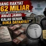 Uang Rakyat Rp62 Miliar untuk Jaminan Kesehatan, AWaSI Jambi: "Kalau Benar, Buka Datanya!!"