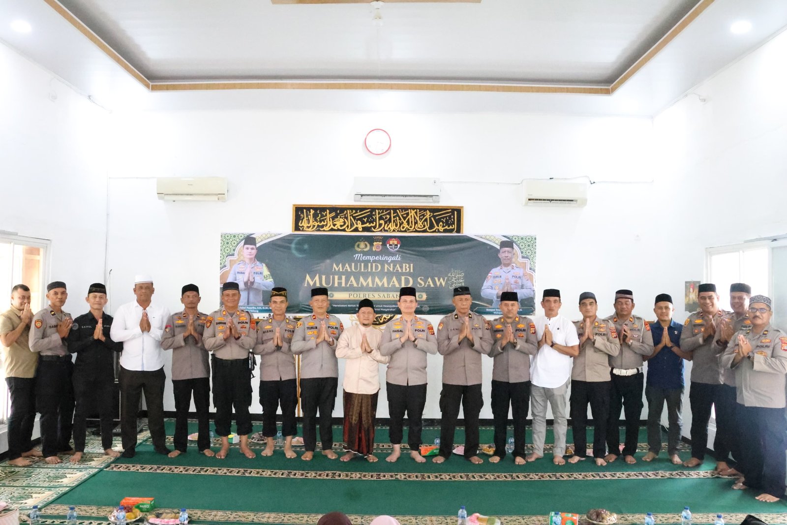 Polres Sabang Peringati Maulid Nabi Muhammad SAW, Santuni Anak Yatim | News Publik.perss