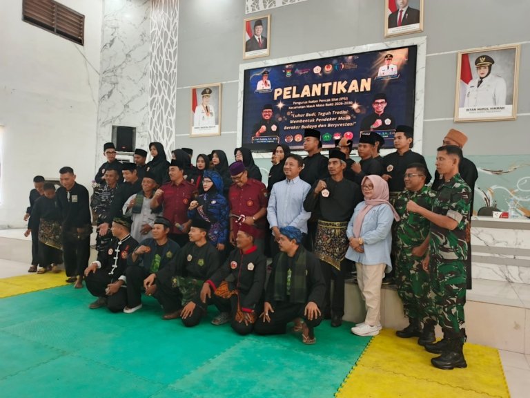 Pengukuhan Ketua IPSI Ranting Mauk