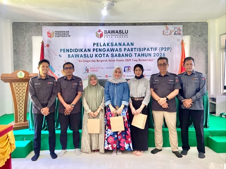 Pendidikan Pengawas Partisipatif, Bergerak dan Berfungsi: Bawaslu Kota Sabang Perkuat Peran Masyarakat dalam Pengawasan Pemilu | News Publik.perss