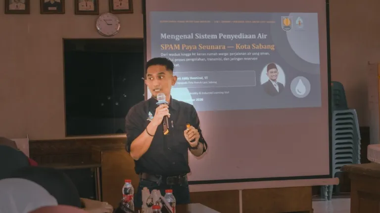 Kunjungan UniMAP–USK ke Perumda Tirta Aneuk Laot, 27 Mahasiswa Malaysia Belajar Pengelolaan Air di Sabang | News Publik.perss