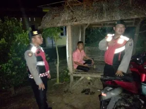 Patroli Jam Rawan Saat Dini Hari, Polres Langkat Lakukan Patroli
