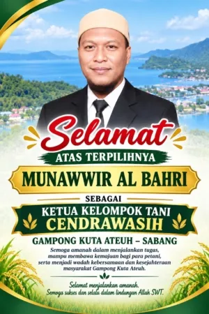 Munawwir Al Bahri Terpilih Aklamasi, Siap Perkuat Kelompok Tani Cendrawasih Kuta Ateuh | News Publik.perss