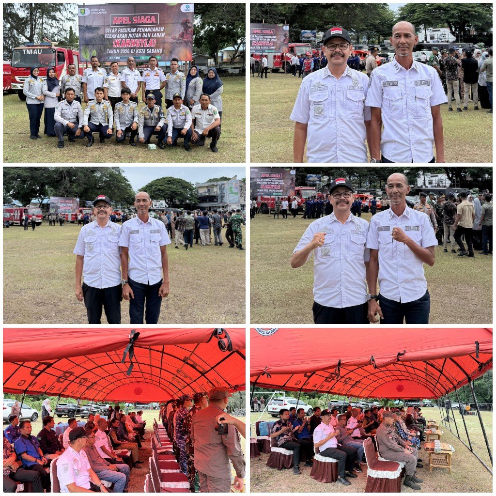 DISHUB SABANG TURUT PERKUAT BARISAN SIAGA KARHUTLA 2026, SINERGI LINTAS INSTANSI JADI KUNCI CEGAH KEBAKARAN | News Publik.perss DISHUB SABANG TURUT PERKUAT BARISAN SIAGA KARHUTLA 2026, SINERGI LINTAS INSTANSI JADI KUNCI CEGAH KEBAKARAN | News Publik.perss