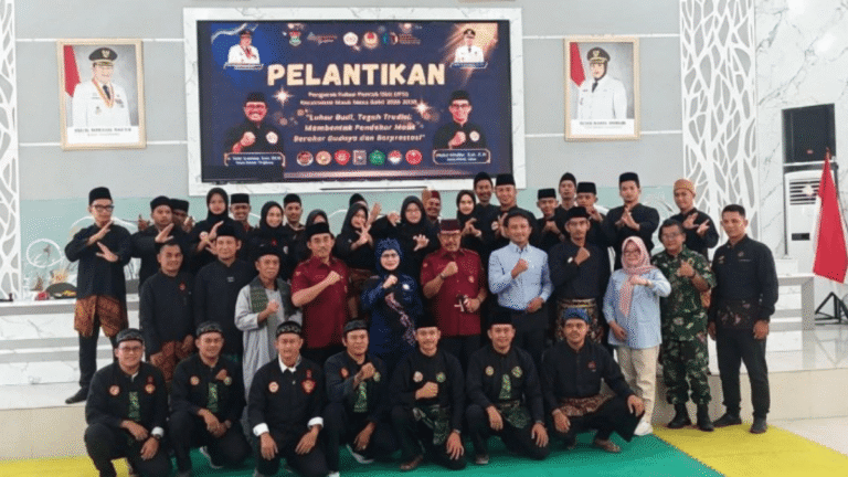 Pelantikan IPSI Ranting Kecamatan Mauk