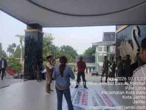 FSBJ Gebrak Pemkot Jambi, 7 Tuntutan Kritis Disodorkan ke Sekda