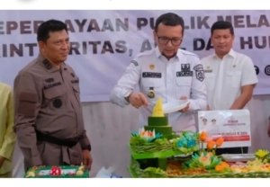 Harlah Kejaksaan RI ke-81 di Labusel, Bupati Fery Perkuat Sinergitas Penegakan Hukum