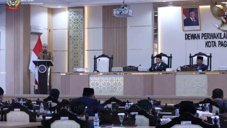 Cuma 5 Lurah Hadir Paripurna DPRD Pagar Alam, Wali Kota Pertanyakan Disiplin 30 Lurah Mangkir