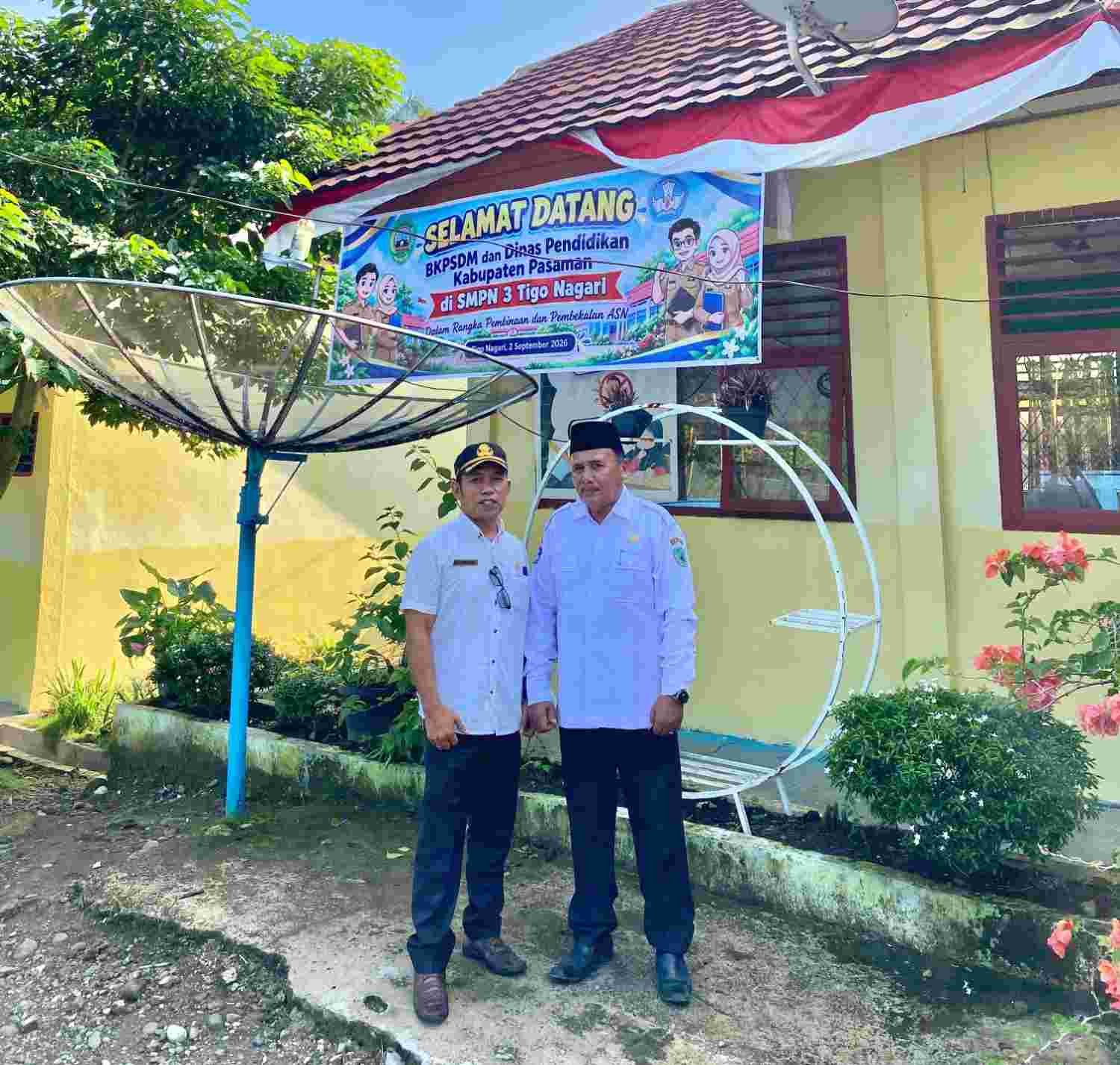 ASN SMPN 3 Tigo Nagari Gelar Pertemuan Bersama BKPSDM, Dinas Pendidikan Malah Tak Hadir