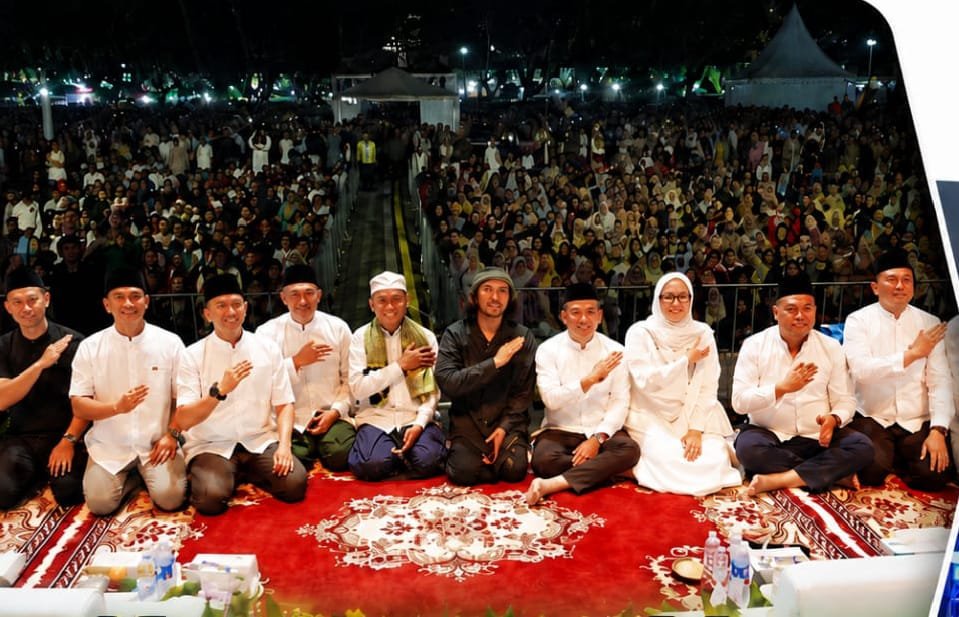 HUT Karawang ke-393, Ribuan Warga Padati Karangpawitan Ikuti Karawang Mengaji