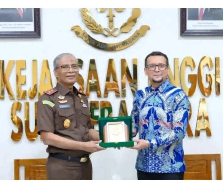Bupati Labusel Temui Kajati Sumut, Sinergi Hukum dan Pembangunan Diperkuat