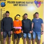 Polsek Kampung Rakyat Ciduk Pemuda 20 Tahun, Sabu 1,95 Gram Disita