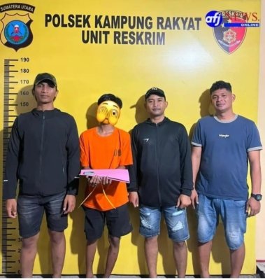 Polsek Kampung Rakyat Ciduk Pemuda 20 Tahun, Sabu 1,95 Gram Disita