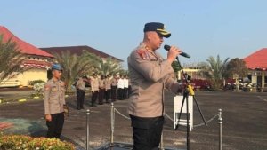 Apel Perdana Kapolres Kaur, AKBP Wiwin Perkenalkan“GAGAH” sebagai Semangat Baru Polisi