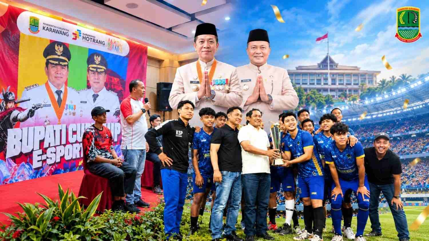 Dari Lapangan Hijau ke Arena Digital, HUT Karawang ke-393 Makin Meriah