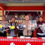 Polres Kaur Ungkap 5 Kasus Kriminal, 13 Paket Sabu Disita dan 8 Motor Knalpot Brong Ditindak