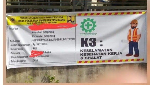 Proyek Box Culvert Rp99 Juta di Kotapinang Disorot, Warga Desak Inspektorat Turun Proyek Box Culvert Rp99 Juta di Kotapinang Disorot, Warga Desak Inspektorat Turun