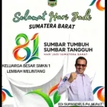 Keluarga Besar SMKN 1 Lembah Melintang Mengucapkan Selamat Hari Jadi Sumatera Barat ke-81