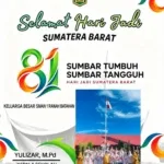 Keluarga Besar SMAN 1 Ranah Batahan Mengucapkan Selamat Hari Jadi Sumatera Barat ke-81