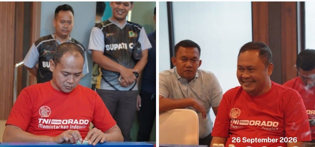 Piala Panglima TNI Bergulir di Karawang, Turnamen Domino Semarakkan HUT TNI ke-81