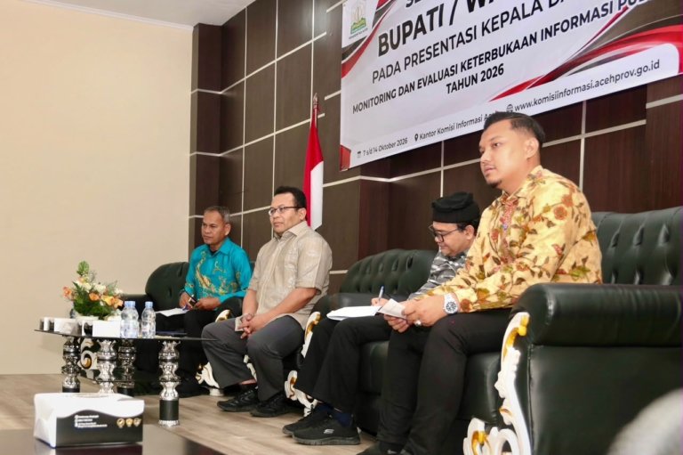 Perkuat Akses Informasi, Wali Kota Sabang Dorong Layanan Publik yang Transparan | News Publik.perss