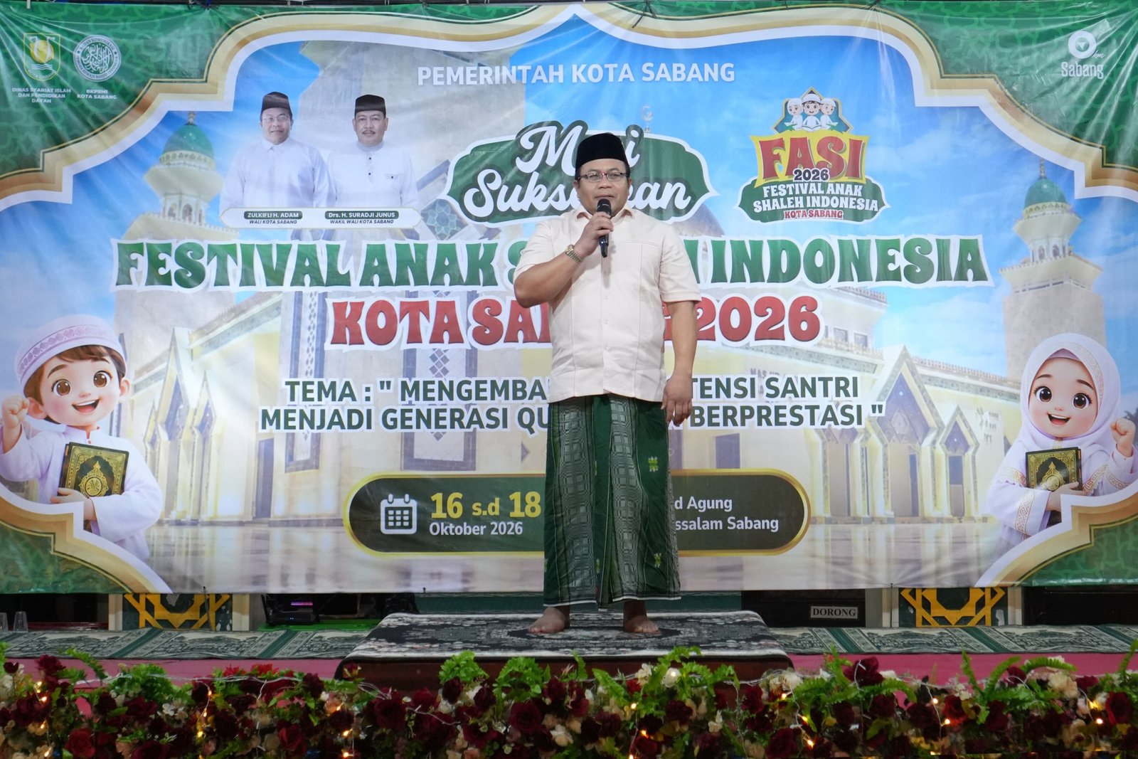 Wali Kota Sabang Buka FASI 2026, Tekankan Pentingnya Pembinaan Generasi Qurani | News Publik.perss
