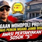 Dugaan Monopoli Proyek di Dinas Perkim Muaro Jambi Disorot, AWASI Pertanyakan Sosok “S”