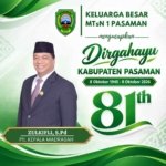 Keluarga Besar MTsN 1 Pasaman Mengucapkan Dirgahayu Kab. Pasaman ke-81