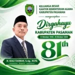 Keluarga Besar Kantor Kementrian Agama Kab. Pasaman Mengucapkan Dirgahayu Kab. Pasaman ke-81