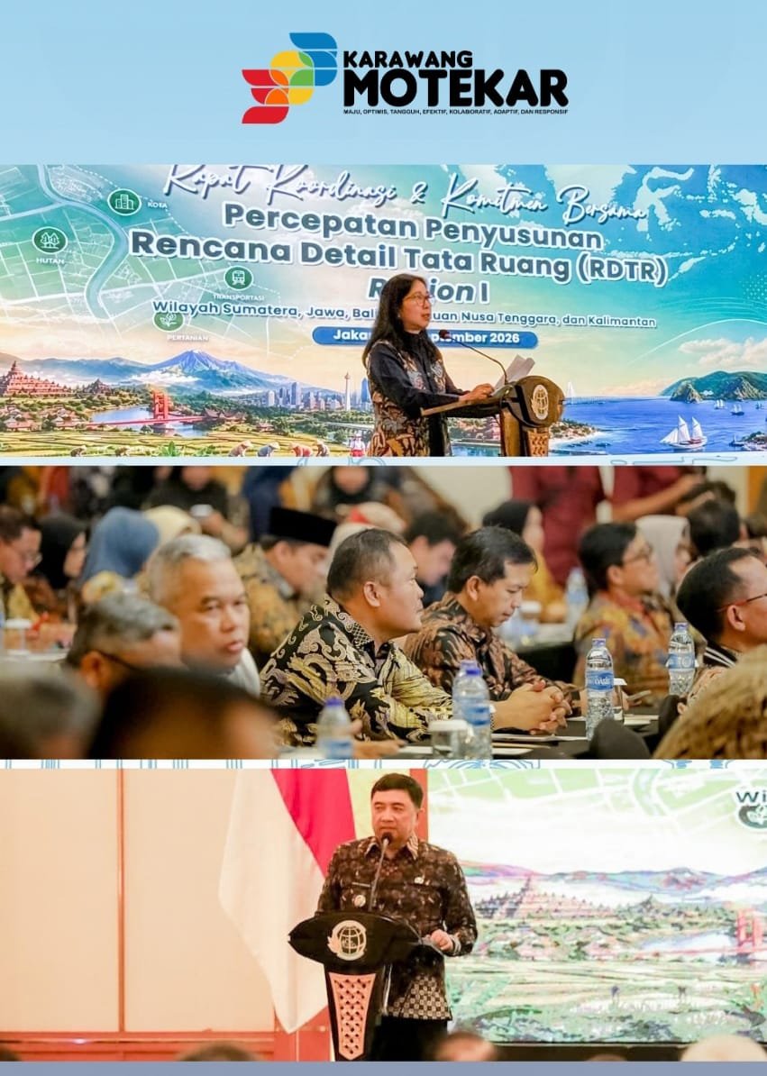 Pemkab Karawang Siap Tancap Gas Percepat Penyusunan RDTR Region I Pemkab Karawang Siap Tancap Gas Percepat Penyusunan RDTR Region I