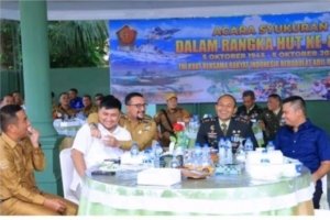 HUT ke-81 TNI, Bupati Labusel Fery Sahputra Tegaskan Sinergi dengan TNI