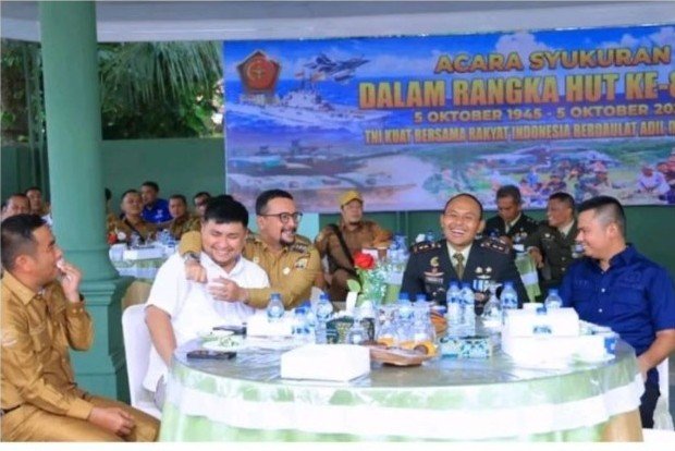 HUT ke-81 TNI, Bupati Labusel Fery Sahputra Tegaskan Sinergi dengan TNI