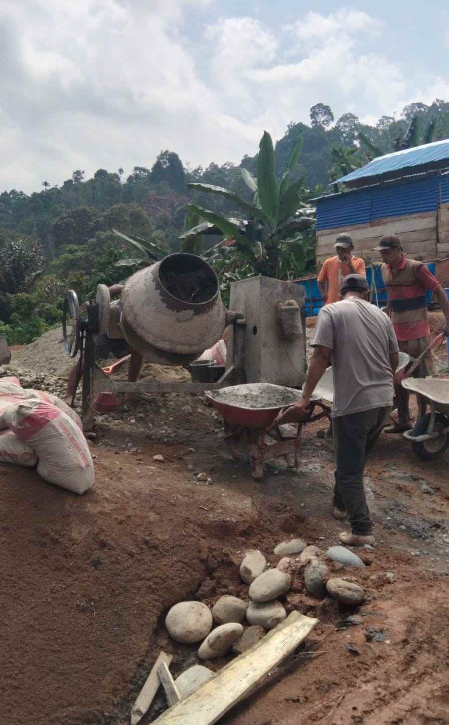 Pemerintah Desa Ulak Bandung Dongkrak Pembangunan dengan Peningkatan Rehab Rabat Beton Tahun 2026