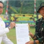 TMMD ke-130 Resmi Dibuka di Labusel, Bupati Fery Pimpin Upacara di Torgamba