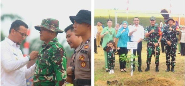 TMMD ke-130 Resmi Dibuka di Labusel, Bupati Fery Pimpin Upacara di Torgamba